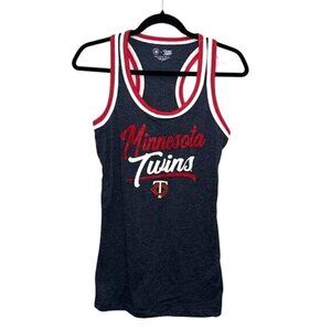 Minnesota Twins Womens Tank Top XS By Campus Lifestyle Cotton/Polyester